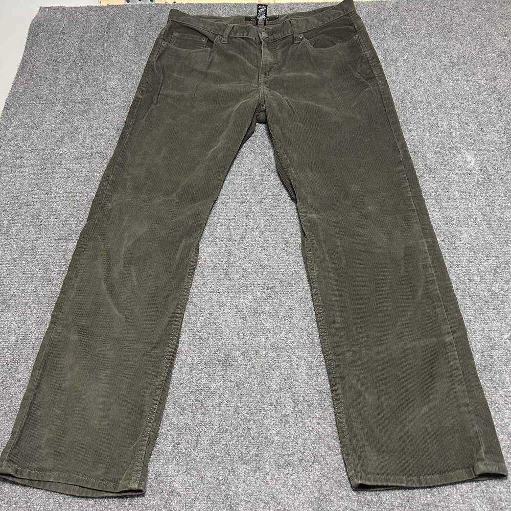 Calvin Klein Jeans Olive Corduroys Men's 34x31‎
